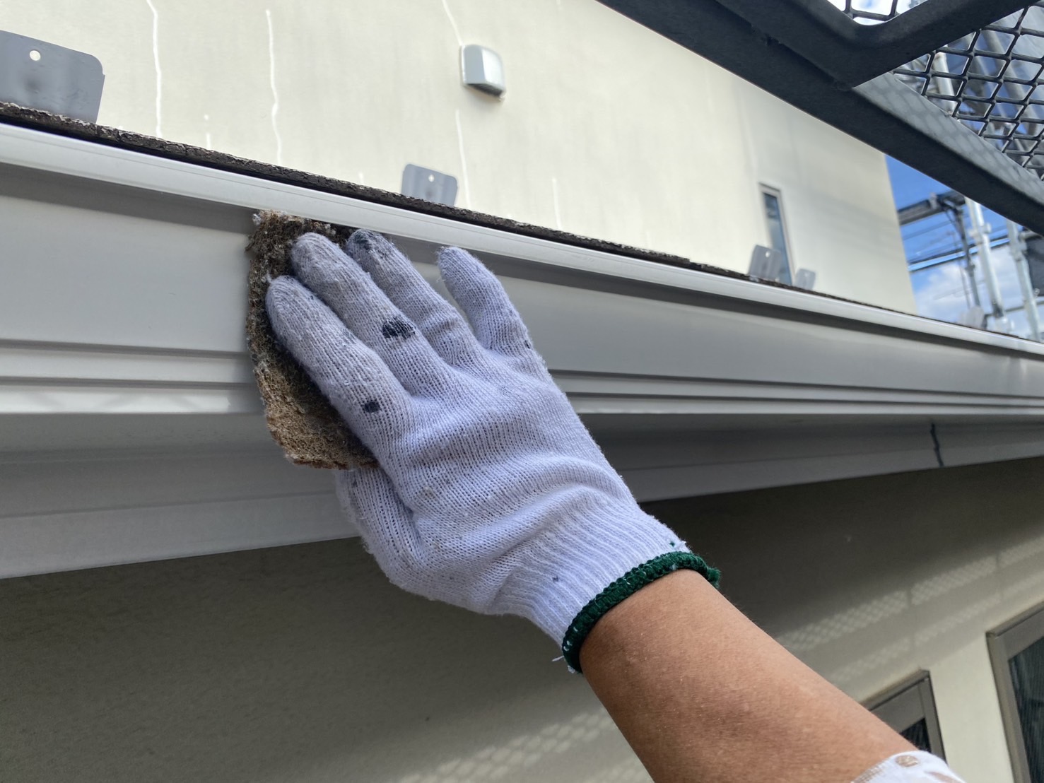 相模原市南区O様邸外壁屋根塗装工事　部分塗装工事