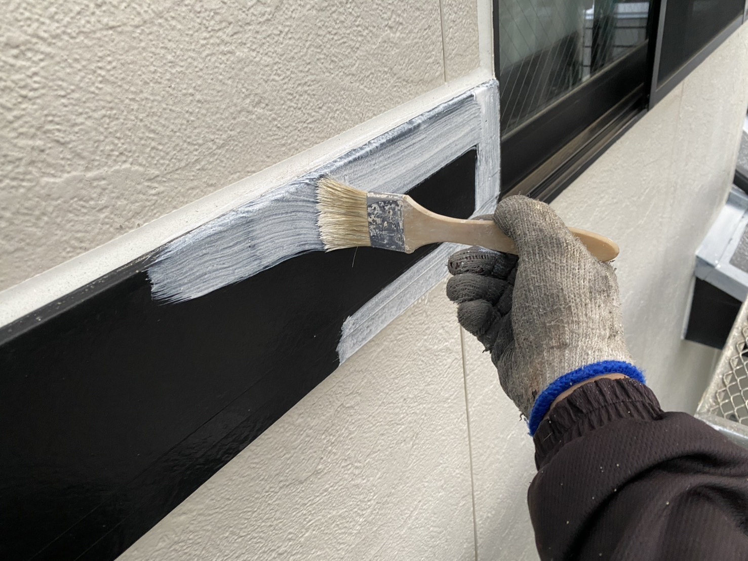 相模原市南区K様邸外壁屋根塗装工事　部分塗装工事