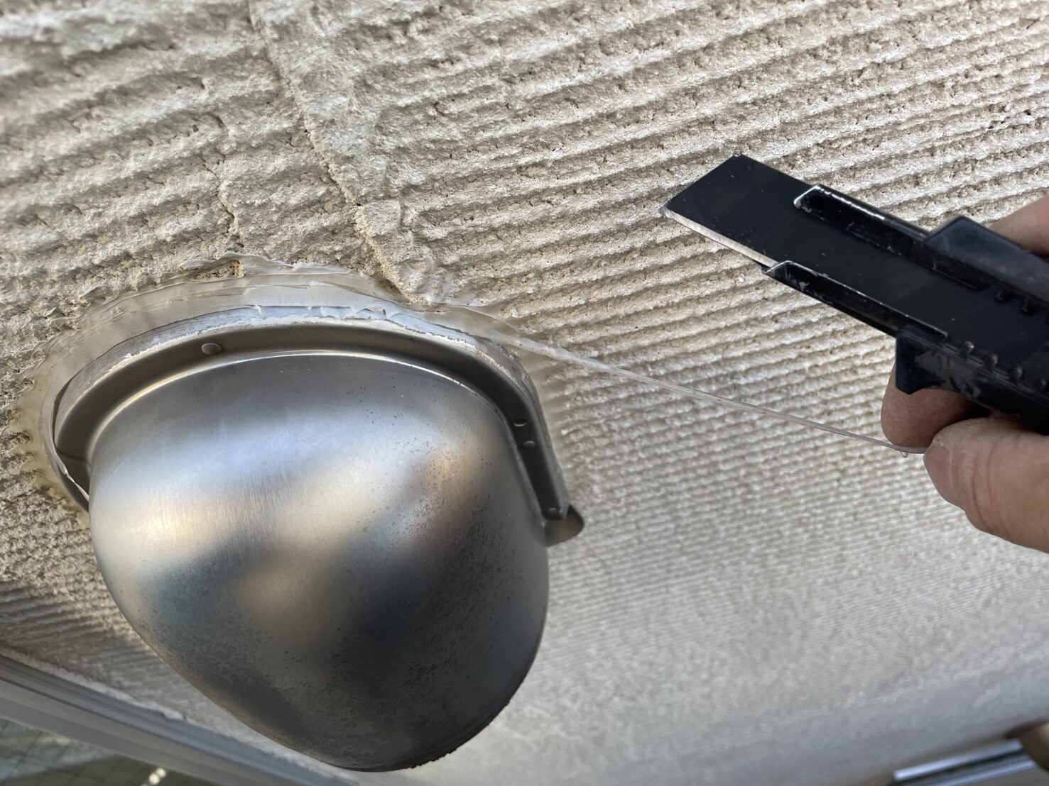 相模原市南区S様邸外壁屋根塗装工事　コーキング工事