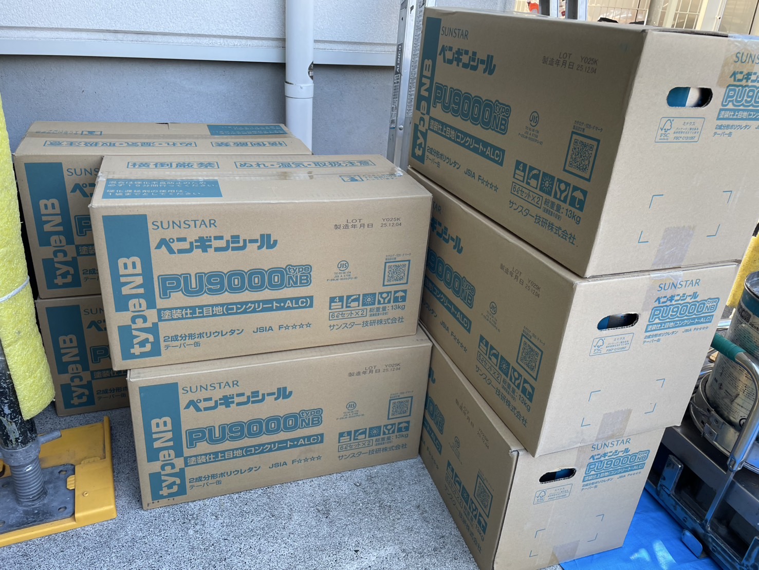 相模原市南区O様邸外壁塗装工事　コーキング工事