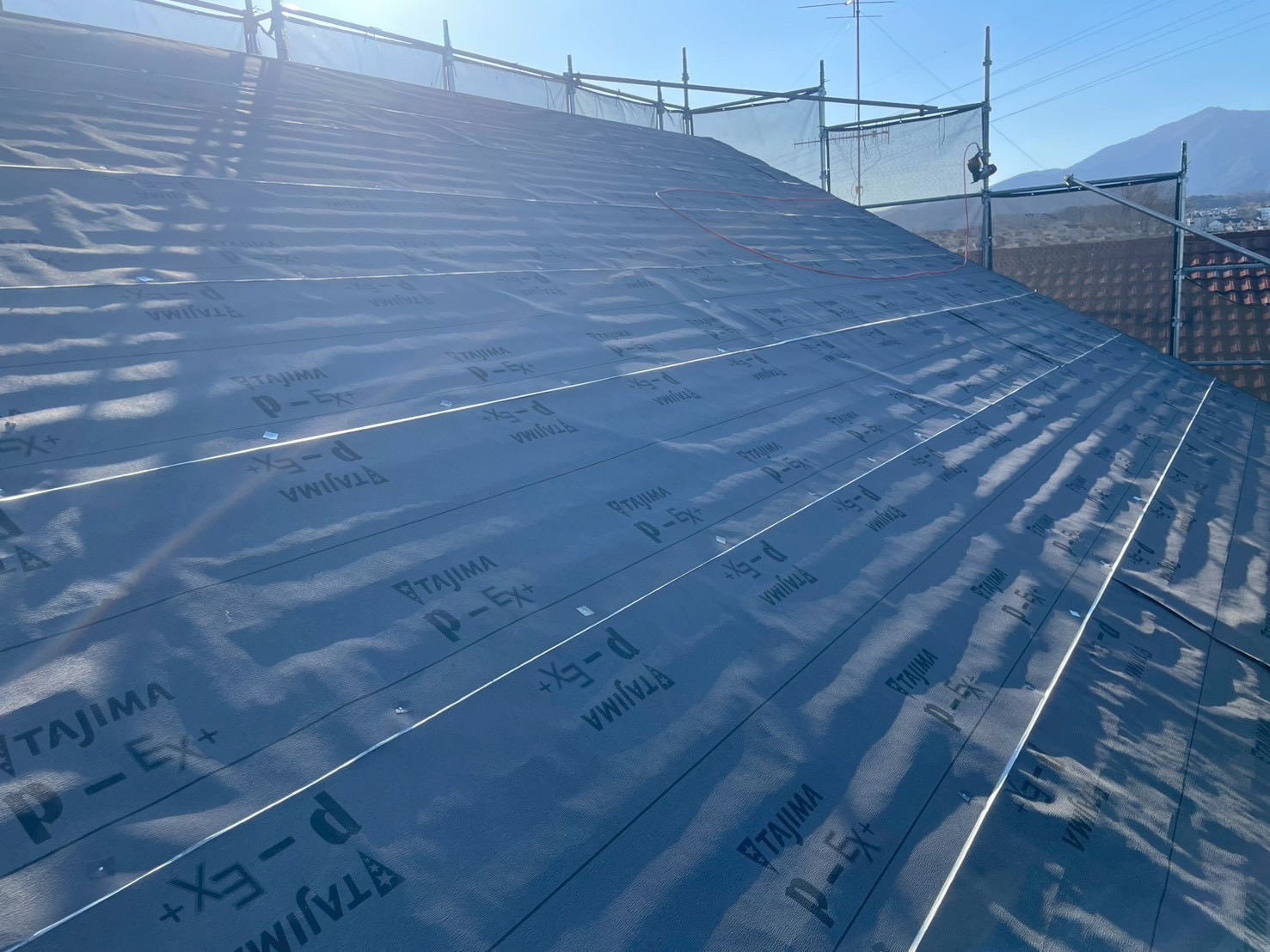 相模原市南区T様邸　金属屋根上葺き工事