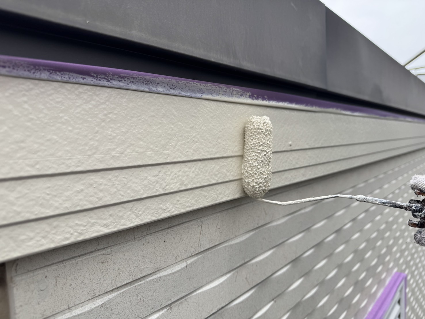 町田市N様邸外壁塗装工事　部分塗装工事