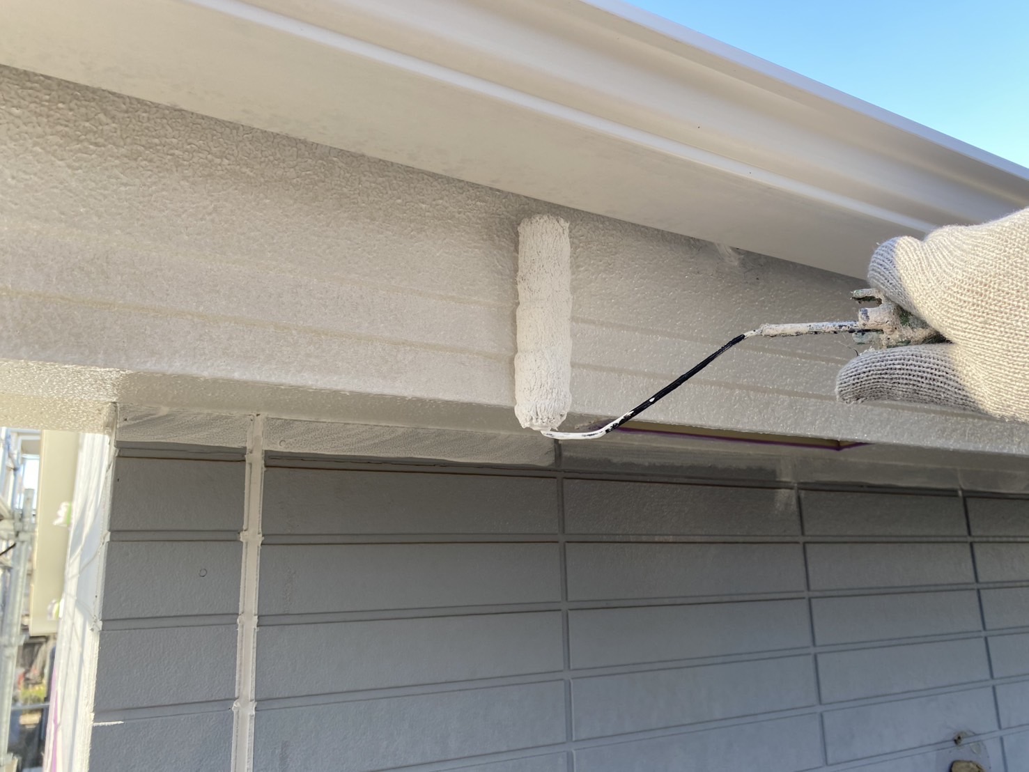 相模原市緑区N様邸外壁屋根塗装工事　部分塗装工事